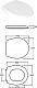 Керамин Унитаз-компакт Женева Нова с сиденьем дюропласт с микролифтом – картинка-14